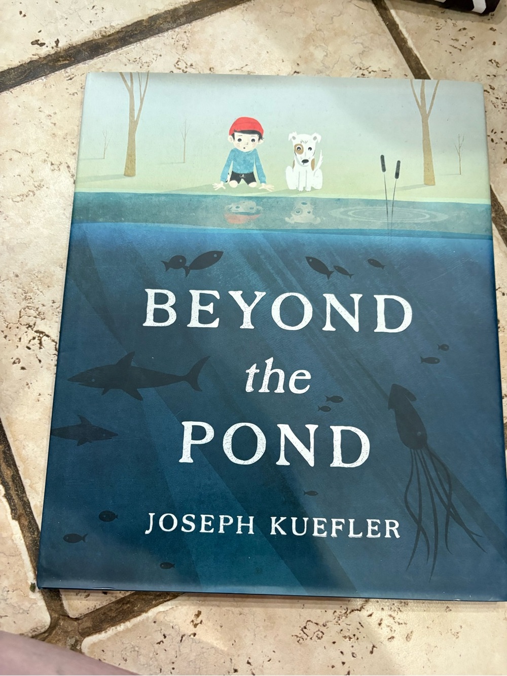 Beyond the Pond Kids Swim Cover - Blue